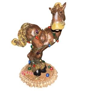 RARE Elmer Horse “All Tangled Up” Montana Silversmiths 0103/#5730